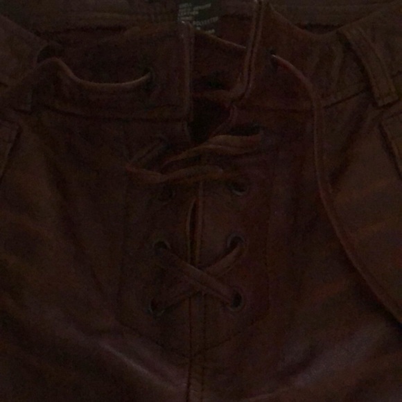 Sold designer leather pants . All are worn but lots of wear 4- 6 - Picture 3 of 6